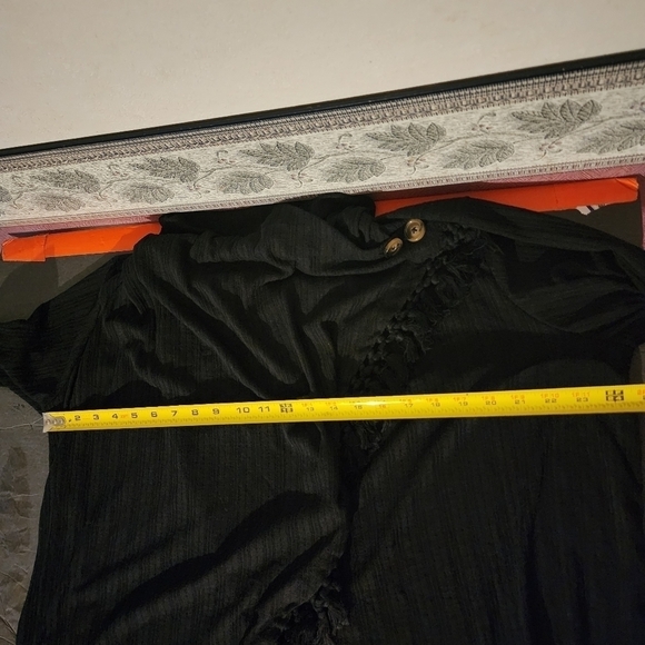 Maurices Double Button Wrap Black Cardigan Size XXL NWT - Picture 10 of 11